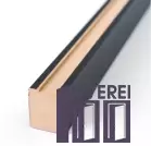 Рейки декоративні МДФ 2529 Антрацит 25х30х2800 (1 шт.)_2