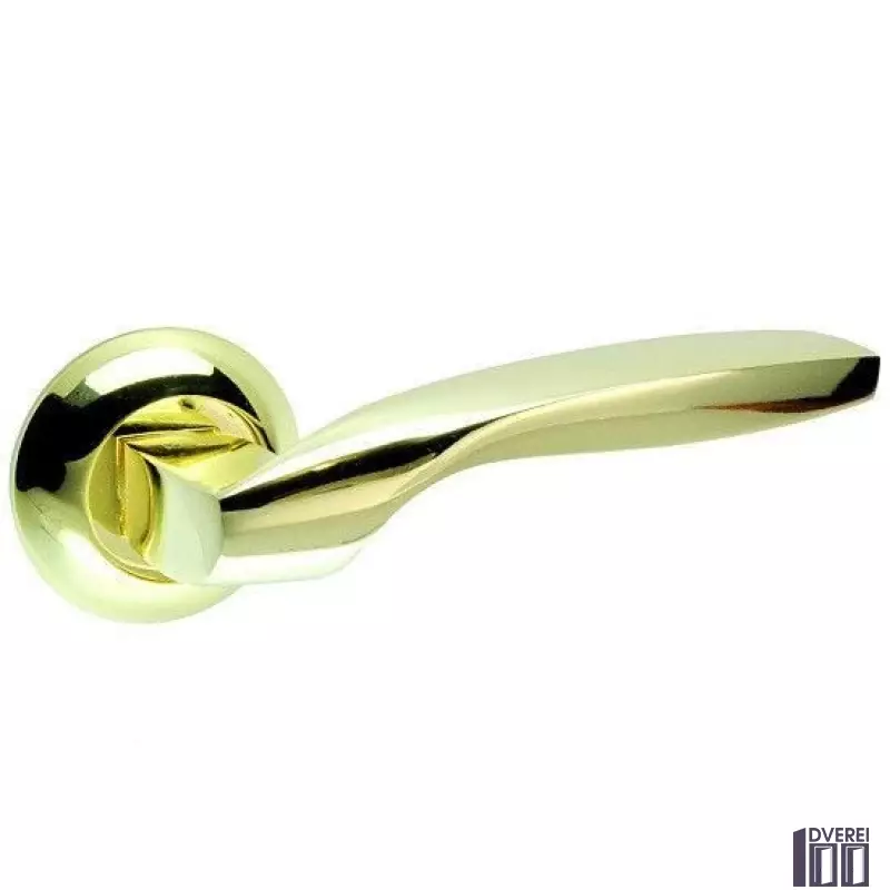 Ручка на розетці KEDR R10.045-AL-PB колір (золото)