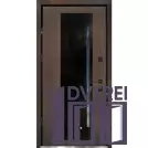 Двері вхідні Straj Proof Mot StarMax Glass дуб23/vin дуб23, НАЖИМНА