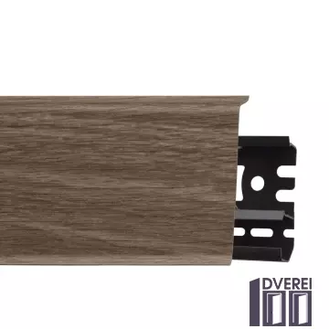 Плінтус підлоговий ARBITON INDO 2,5м 70 мм c кабельних каналів (дуб вікторія)