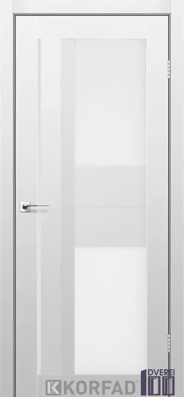Двері міжкімнатні Korfad ALIANO AL-05 Super PET сірий сатин білий