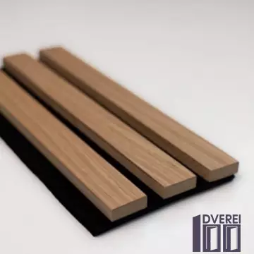 Декоративна акустична панель 2800*300*18 мм Дуб Ліката