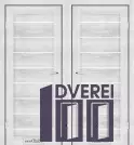 Двері міжкімнатні двостулкові STEEL DOORS TANZANIA Сандал Сатін білий