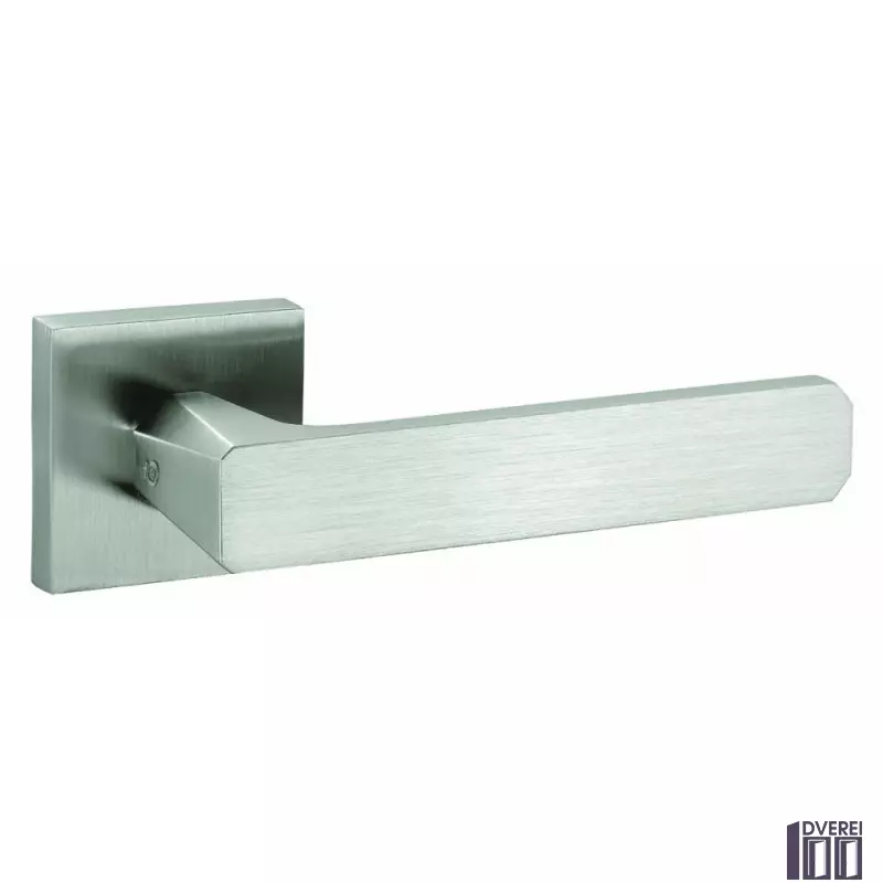 Ручка на розетці OROandORO GALASSIA 108-15E SCH - Матовий хром    51*51 mm