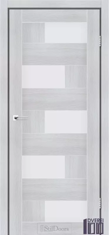 Двері міжкімнатні Stil Doors NEPAL Кремове дерево Сатін білий
