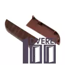 Заглушка для плінтуса з кабельканалом права (палісандр)_2