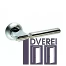 Ручка на розетці KEDR R10.038-AL-SN/CP  колір (сатін / хром)