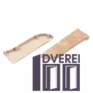 Заглушка для плінтуса з кабельканалом ліва (Тік)_2