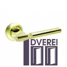 Ручка на розетці KEDR R10.038-AL-SB/PB колір (мат.золото/золото)