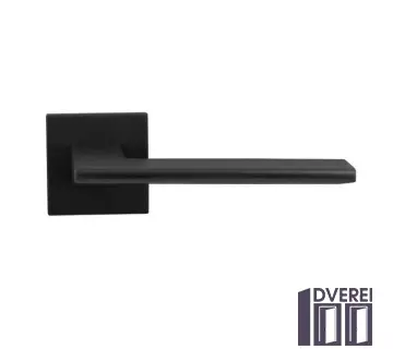 Ручка на розеті RDA Novelety чорний матовий(розетта 6 мм)