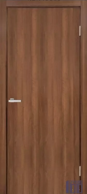 Двері міжкімнатні MSDoors Кол.SIMPLE Мод. CITY Горіх міланський (ПВХ)