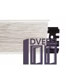 Плінтус підлоговий ARBITON INDO 2,5м 70 мм c кабельних каналів (ясен північний)