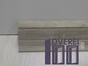 Плінтус кабельканал з гумкою ТИС 2,5м (дуб білий)