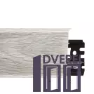 Плінтус підлоговий ARBITON INDO 2,5м 70 мм c кабельних каналів (дуб кавказький)