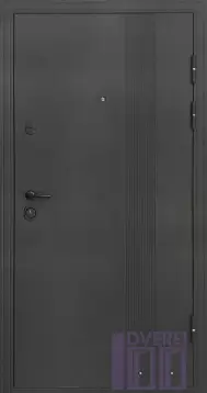 Двері вхідні метал/мдф БЦ- Хортиця Мідь антік /спил коньячний