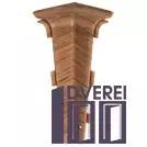 Куточок внутрішній для плінтуса ARBITON INDO (дуб темний)