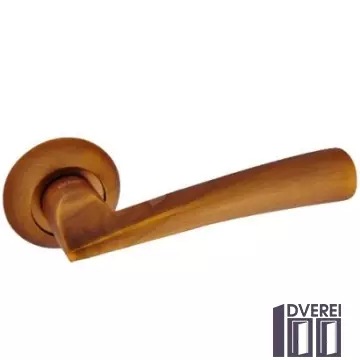 Ручка на розетці KEDR R10.080-AL-MACC (колір кава)