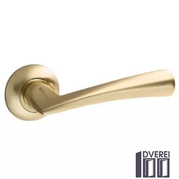 Ручка на розетці KEDR R10.080-AL-SB/PB колір (мат.золото/золото)