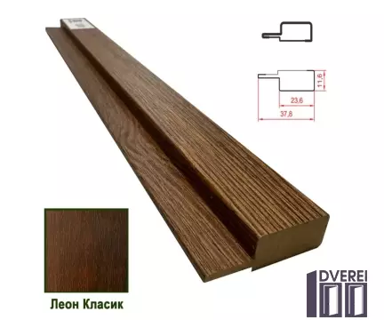 Фінішна планка МДФ 1238 Леон Класик 37,8*11,6*2800 (1 шт.)
