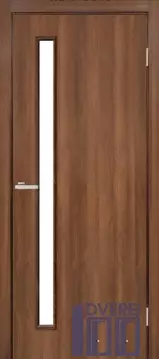 Двері міжкімнатні MSDoors Кол.SIMPLE Мод. TAKOMA Горіх міланський (ПВХ)