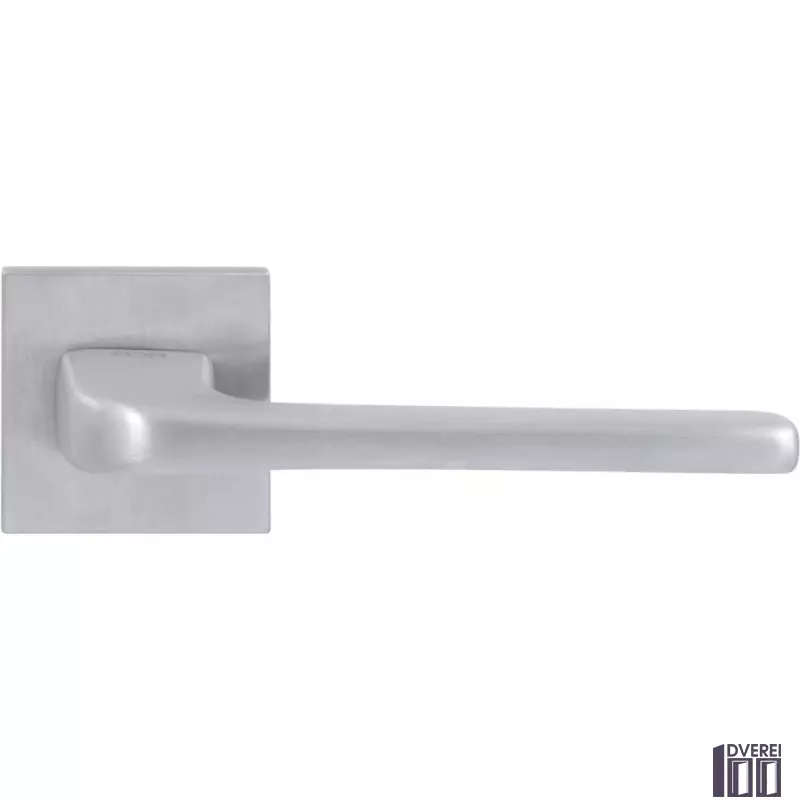 Ручка на розеті RDA Polo хром матовий браш (розетта 6 мм)