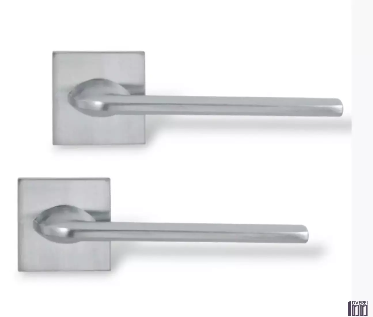 Ручка на розеті CT Comit Lucy браш матовий хром (розетта 6 мм)_2