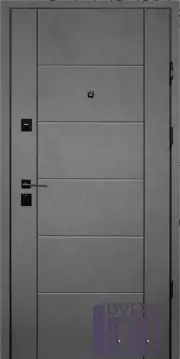 Двері вхідні Straj Safe Sec Parallel бетон сірий ТМП /Parallel ND бетон сірий