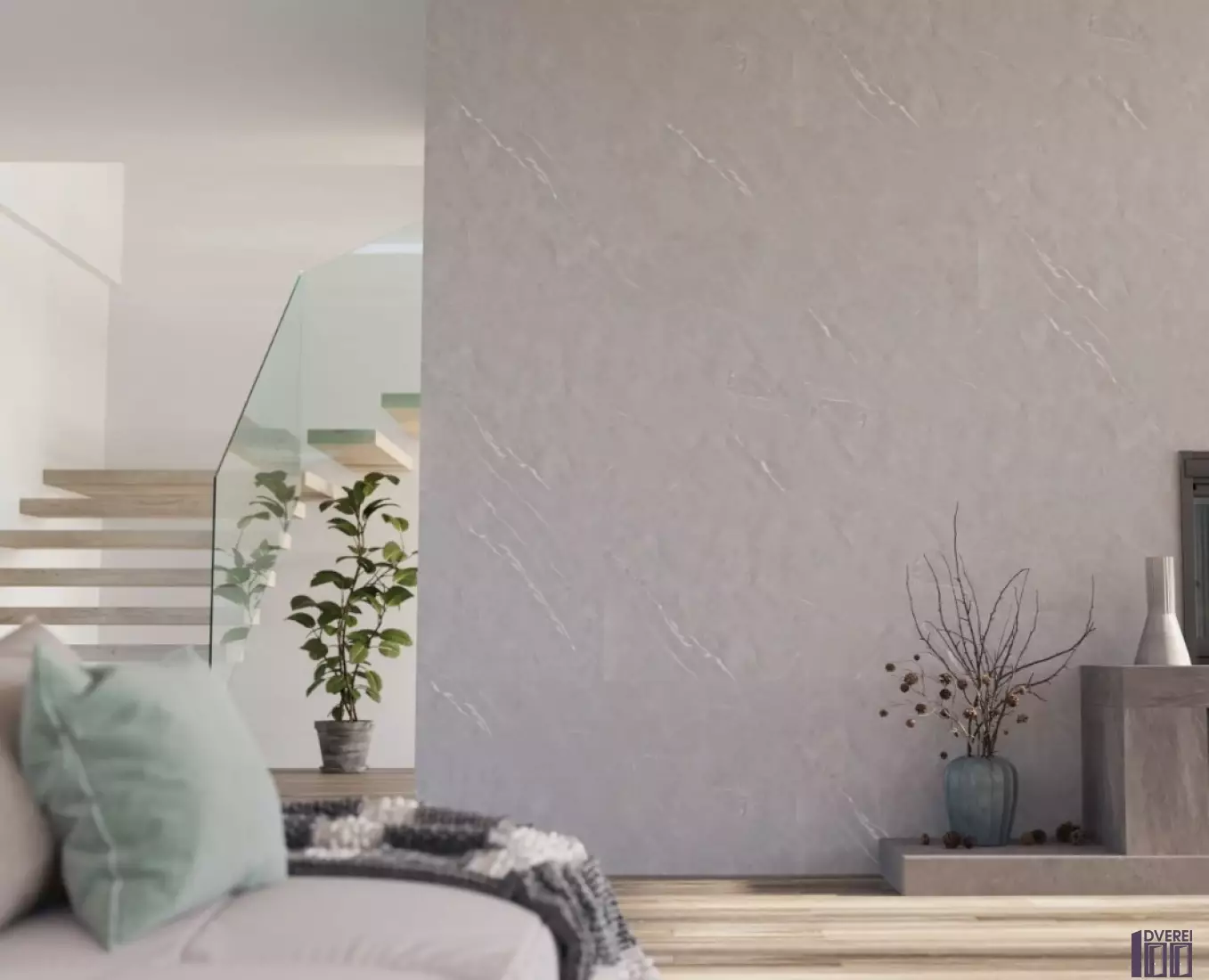 Вінілова стінова панель SPC SPeCtra Wall Агат сірий 2506 1 м кв._3