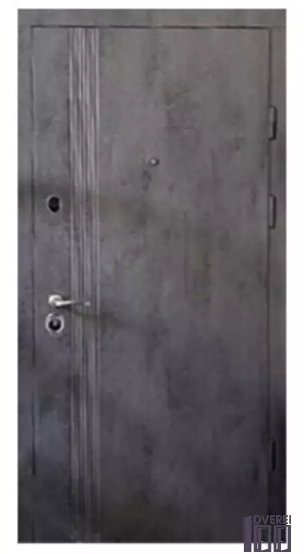 Двері Вхідні Квартира Форт Престиж Прага Плюс (Бетон темний/Бетон сірий)
