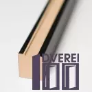 Рейки декоративні МДФ 2529 Чорний 25х30х2800 (1 шт.)_2