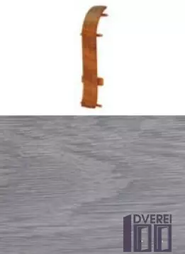 З'єднання для плінтуса з кабельканалом (дуб білий)