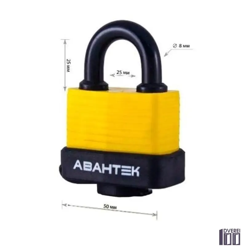 Замок навісній Авантек Акула FL-L-1550