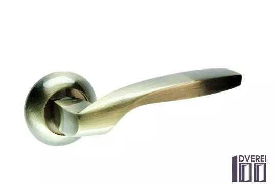 Ручка на розетці KEDR R10.045-AL- AB колір (бронза )