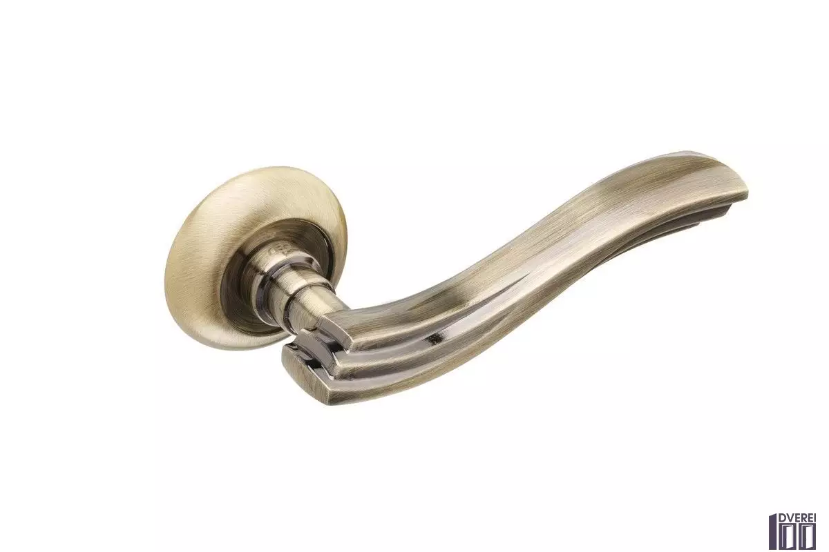 Ручка на розетці Gavroche RUBIDIUМ Rb  А5 колір AB (бронза)