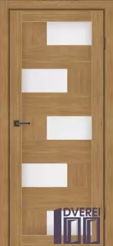 Двері міжкімнатні MSDoors Кол.FASHION Мод. HAVANA Дуб золотий (Сатин білий)