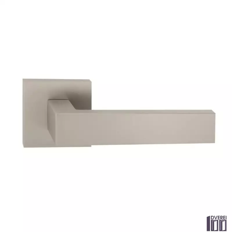 Ручка на розетці OROandORO QUATTRO 106-15E MSN - Матовий нікель 51*51 mm