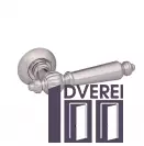 Ручка на розетці Gavroche RHODIUМ Rh  А5 колір CP/CP (хром/хром)