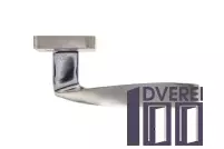 Ручка на розетці Gavroche GERMANIUM Ge  A1 колір SN/CP (хром/сатин)_2