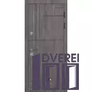 Двері вхідні Булат В-606 Kale Мод.166 Дуб Шато/Дуб Шале сивий