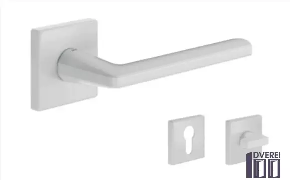 Ручка DND на розеті LUCE P 02 LP14-ZBN білий