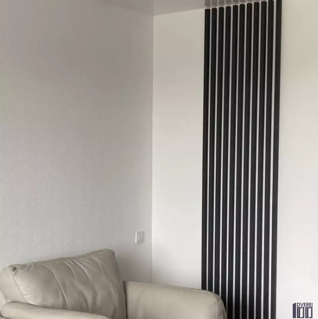 Рейки декоративні МДФ 2529 Антрацит 25х30х2800 (1 шт.)_5