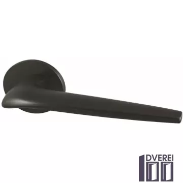 Ручка на розетці ARMADILLO Мод. TWIN URS BL-26 чорний