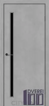 Міжкімнатні двері СІТІ ЛАЙН Експрес Твістер Бетон Чикаго глухе