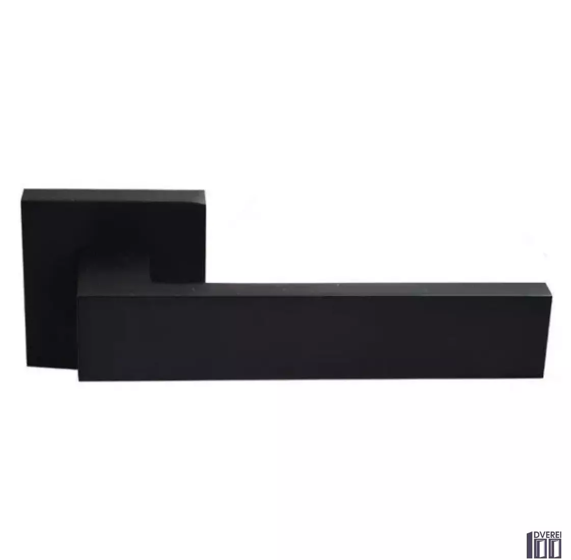 Ручка на розетці OROandORO QUATTRO 106-15E Black -Чорний матовий 51*51 mm_2