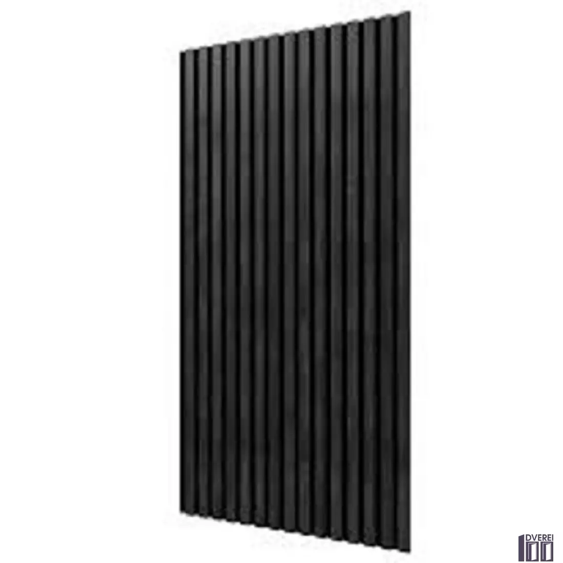 Декоративна акустична панель 2800*300*18 мм Чорний_2