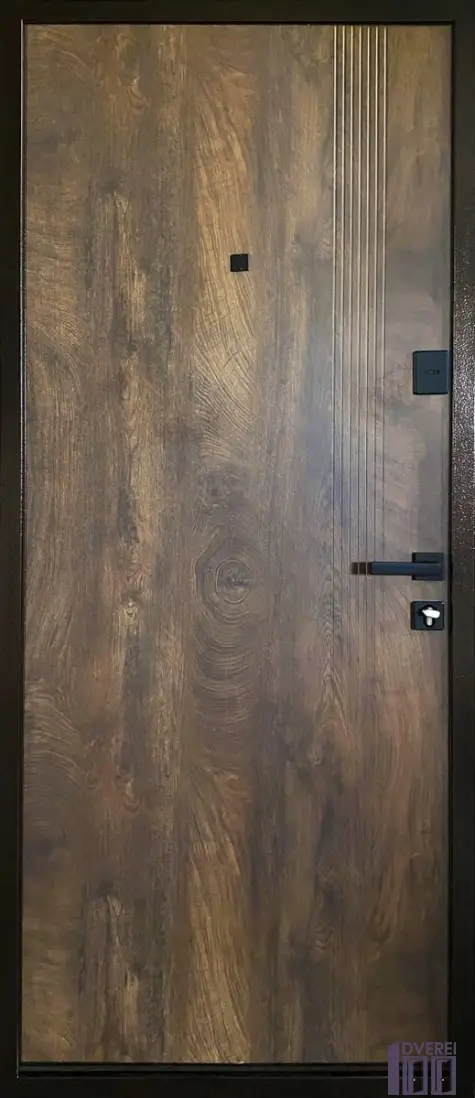 Двері вхідні метал/мдф ПБУ- 262-1900 Мідь антік /спил коньячний_2