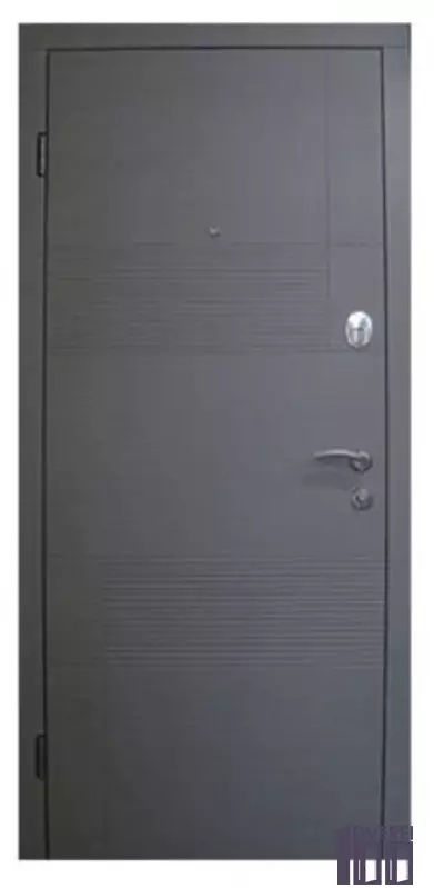 Двері Вхідні Квартира Форт Престиж Каліфорнія (Венге темний/Білий супермат)