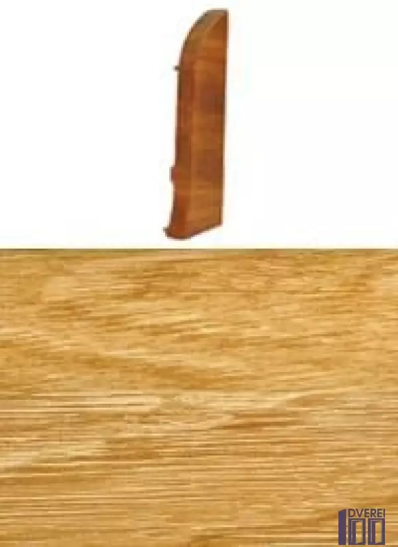 Заглушка для плінтуса з кабельканалом права (дуб степовий)