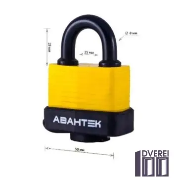 Замок навісній Авантек Акула FL-L-1550
