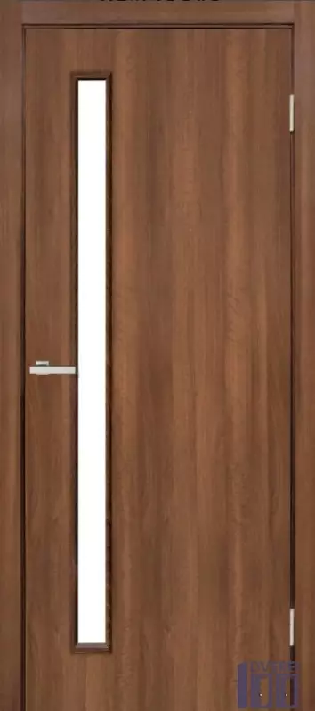 Двері міжкімнатні MSDoors Кол.SIMPLE Мод. TAKOMA Горіх міланський (ПВХ)